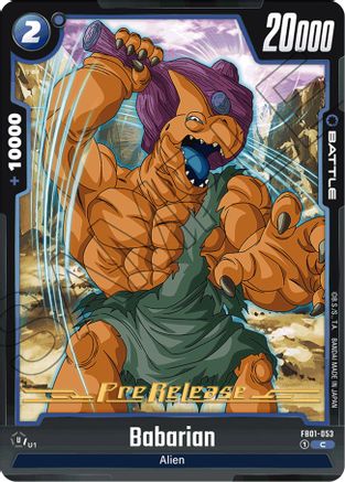 Babarian (FB01-053) [Awakened Pulse Pre-Release Cards] - Deck Out Gaming