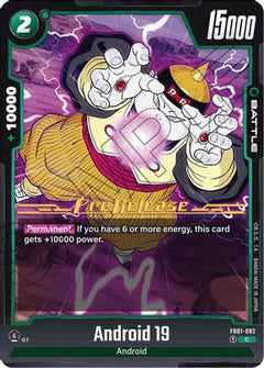 Android 19 (FB01-082) [Awakened Pulse Pre-Release Cards] - Deck Out Gaming