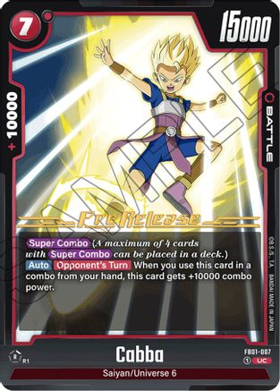 Cabba (FB01-007) [Awakened Pulse Pre-Release Cards] - Deck Out Gaming