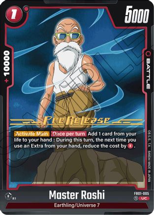 Master Roshi (FB01-005) [Awakened Pulse Pre-Release Cards] - Deck Out Gaming