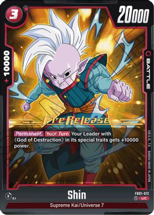 Shin (FB01-012) [Awakened Pulse Pre-Release Cards] - Deck Out Gaming