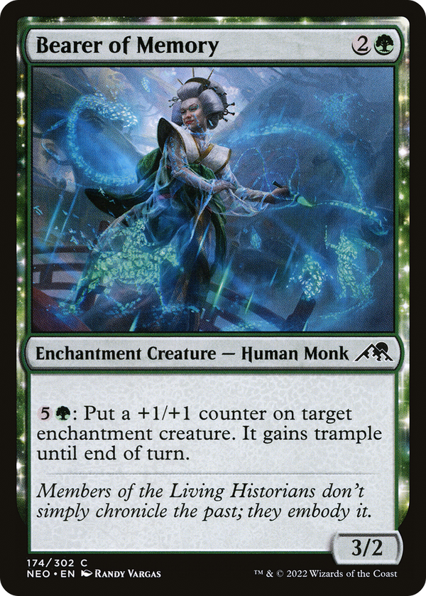 Bearer of Memory (174) [Kamigawa: Neon Dynasty] - Deck Out Gaming