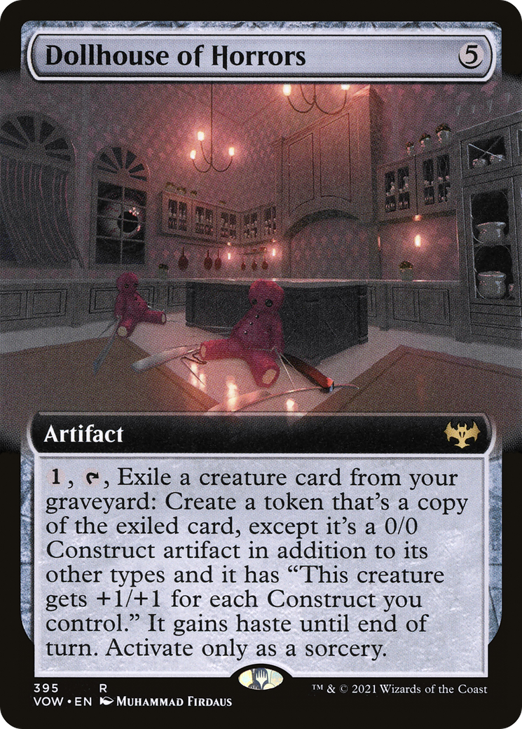 Dollhouse of Horrors (Extended Art) (395) [Innistrad: Crimson Vow] - Deck Out Gaming