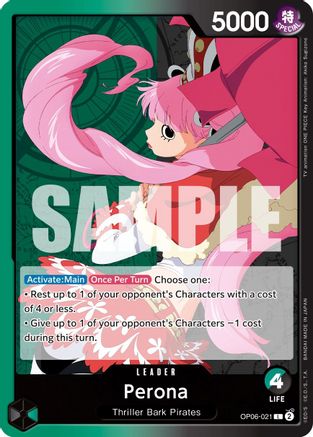 Perona (021) (OP06-021) [Wings of the Captain] - Deck Out Gaming