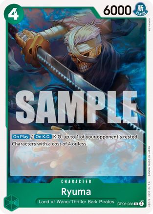Ryuma (OP06-036) [Wings of the Captain] Foil - Deck Out Gaming