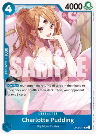 Charlotte Pudding (OP06-047) [Wings of the Captain] Foil - Deck Out Gaming