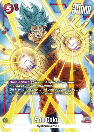 Son Goku - FS01-08 (Bonus Pack Alternate Art) (FS01-08) [Starter Deck 1: Son Goku] Foil - Deck Out Gaming