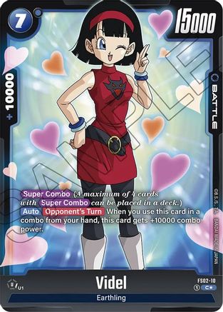 Videl (Bonus Pack Alternate Art) (FS02-10) [Starter Deck 2: Vegeta] Foil - Deck Out Gaming