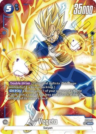 Vegeta - FS02-13 (Bonus Pack Alternate Art) (FS02-13) [Starter Deck 2: Vegeta] Foil - Deck Out Gaming