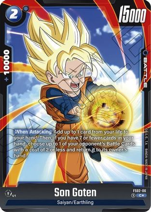 Son Goten - FS02-06 (Bonus Pack Alternate Art) (FS02-06) [Starter Deck 2: Vegeta] Foil - Deck Out Gaming