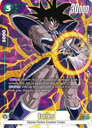 Turles (Bonus Pack Alternate Art) (FS03-04) [Starter Deck 3: Broly] Foil - Deck Out Gaming