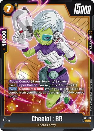 Cheelai : BR (Bonus Pack Alternate Art) (FS04-09) [Starter Deck 4: Frieza] Foil - Deck Out Gaming