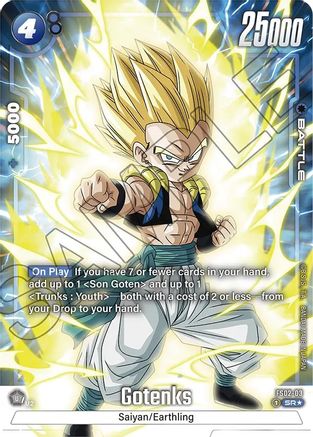 Gotenks - FS02-03 (Bonus Pack Alternate Art) (FS02-03) [Starter Deck 2: Vegeta] Foil - Deck Out Gaming