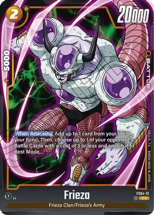 Frieza - FS04-12 (Bonus Pack Alternate Art) (FS04-12) [Starter Deck 4: Frieza] Foil - Deck Out Gaming