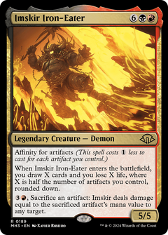 Imskir Iron-Eater (189) [Modern Horizons 3] foil - Deck Out Gaming