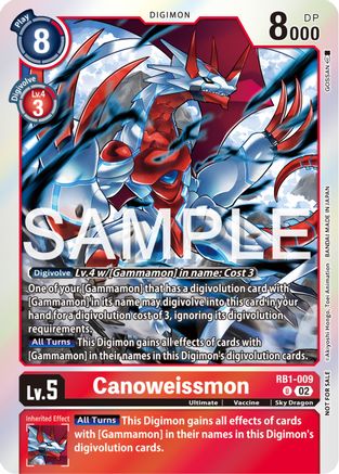 Canoweissmon (Event Pack 6) (RB1-009) [Resurgence Booster] Foil - Deck Out Gaming