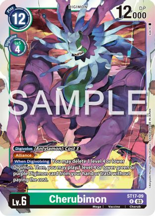 Cherubimon (ST17-09) [Starter Deck 17: Double Typhoon Advanced Deck Set] Foil - Deck Out Gaming