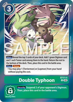 Double Typhoon (ST17-11) [Starter Deck 17: Double Typhoon Advanced Deck Set] Foil - Deck Out Gaming