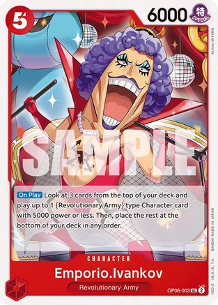 Emporio.Ivankov (OP06-003) [Wings of the Captain] - Deck Out Gaming