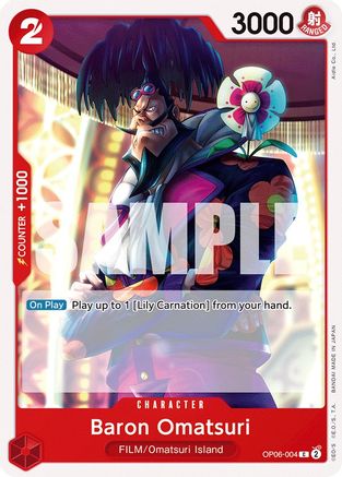 Baron Omatsuri (OP06-004) [Wings of the Captain] - Deck Out Gaming
