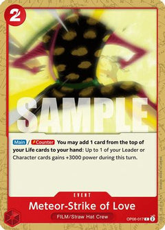Meteor-Strike of Love (OP06-017) [Wings of the Captain] - Deck Out Gaming
