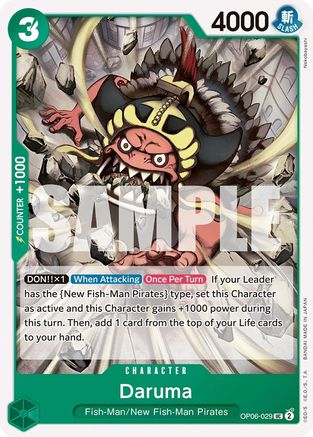 Daruma (OP06-029) [Wings of the Captain] - Deck Out Gaming