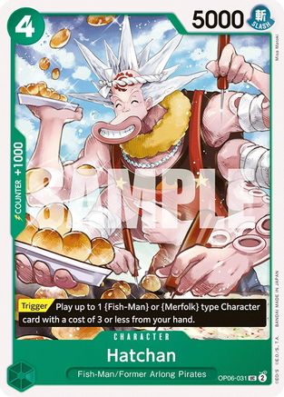 Hatchan (OP06-031) [Wings of the Captain] - Deck Out Gaming