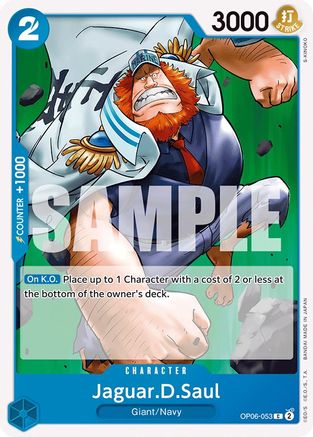 Jaguar.D.Saul (OP06-053) [Wings of the Captain] - Deck Out Gaming