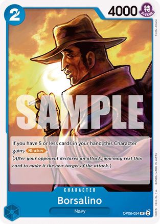 Borsalino (OP06-054) [Wings of the Captain] - Deck Out Gaming