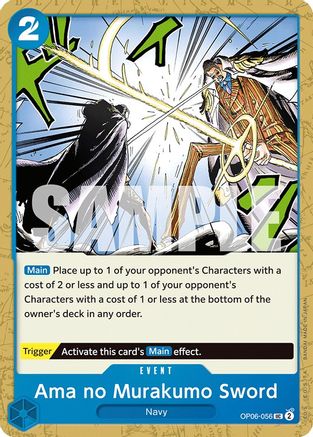 Ama no Murakumo Sword (OP06-056) [Wings of the Captain] - Deck Out Gaming