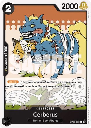 Cerberus (OP06-087) [Wings of the Captain] - Deck Out Gaming
