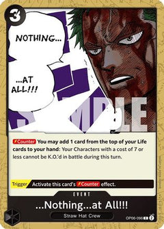 ...Nothing...at All!!! (OP06-096) [Wings of the Captain] - Deck Out Gaming