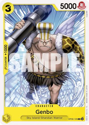 Genbo (OP06-105) [Wings of the Captain] - Deck Out Gaming