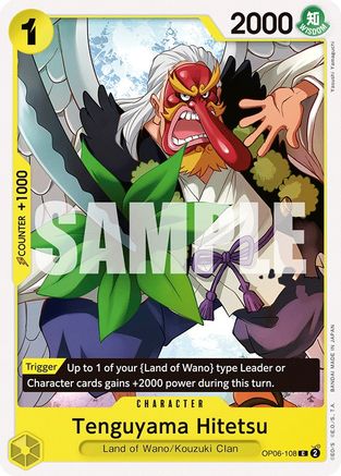 Tenguyama Hitetsu (OP06-108) [Wings of the Captain] - Deck Out Gaming