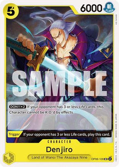 Denjiro (OP06-109) [Wings of the Captain] - Deck Out Gaming