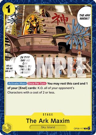 The Ark Maxim (OP06-117) [Wings of the Captain] - Deck Out Gaming
