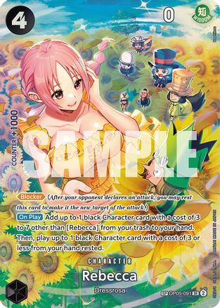 Rebecca (SP) (OP05-091) [Wings of the Captain] Foil - Deck Out Gaming