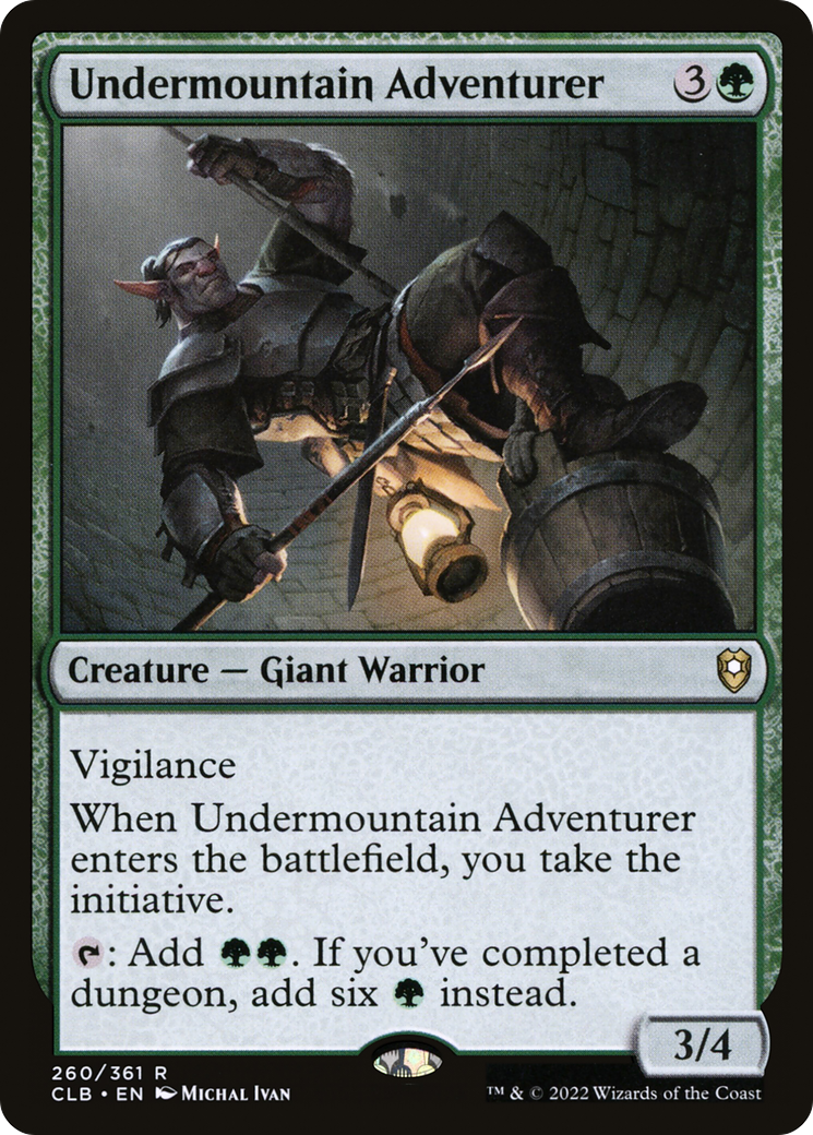 Undermountain Adventurer (260) [Commander Legends: Battle for Baldur's Gate] foil - Deck Out Gaming