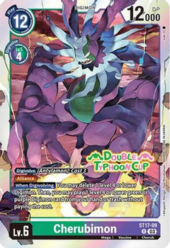 Cherubimon (ST17-09) [Starter Deck 17: Double Typhoon Advanced Deck Set Pre-Release Cards] Foil - Deck Out Gaming