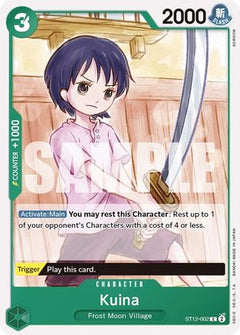 Kuina (ST12-002) [Starter Deck 12: Zoro and Sanji] - Deck Out Gaming