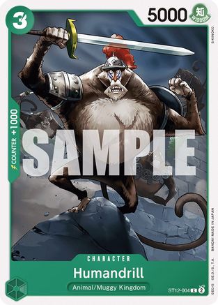 Humandrill (ST12-004) [Starter Deck 12: Zoro and Sanji] - Deck Out Gaming