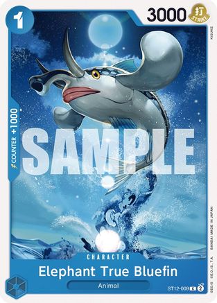 Elephant True Bluefin (ST12-009) [Starter Deck 12: Zoro and Sanji] - Deck Out Gaming
