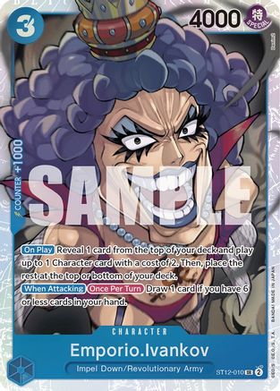 Emporio.Ivankov (ST12-010) [Starter Deck 12: Zoro and Sanji] Foil - Deck Out Gaming