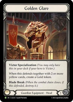 Golden Glare - LGS233 (LGS233) [Flesh and Blood: Promo Cards] Rainbow Foil - Deck Out Gaming