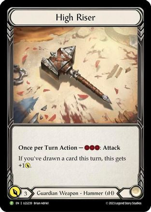 High Riser - LGS239 (LGS239) [Flesh and Blood: Promo Cards] Rainbow Foil - Deck Out Gaming