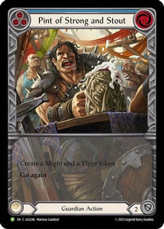 Pint of Strong and Stout - LGS246 (LGS246) [Flesh and Blood: Promo Cards] Rainbow Foil - Deck Out Gaming