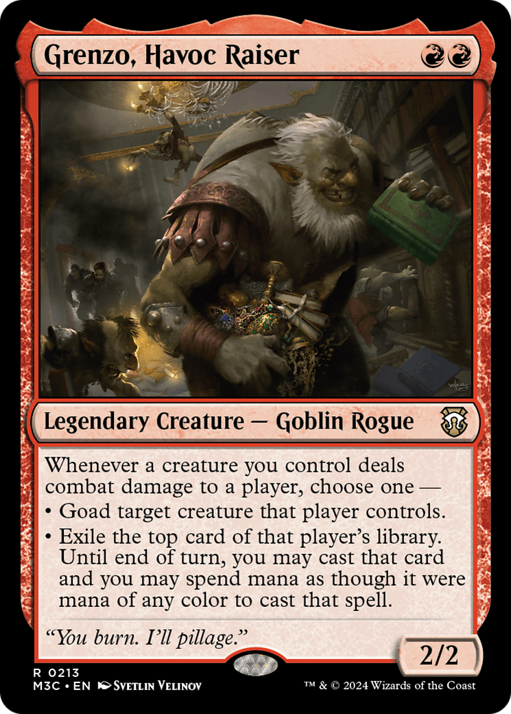 Grenzo, Havoc Raiser (213) [Modern Horizons 3 Commander] - Deck Out Gaming