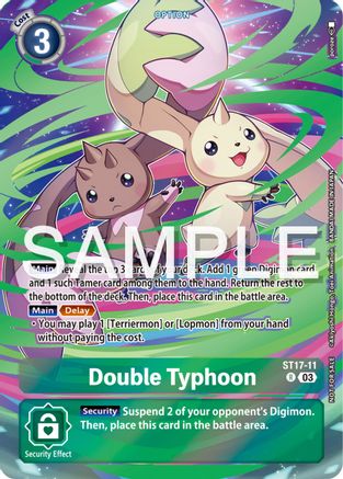 Double Typhoon (Spring Break Event 2024) (ST17-11) [Starter Deck 17: Double Typhoon Advanced Deck Set] Foil - Deck Out Gaming