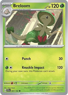 Breloom (7) [SV05: Temporal Forces] Reverse Holofoil - Deck Out Gaming