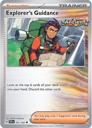 Explorer's Guidance - 147/162 (147) [SV05: Temporal Forces] Reverse Holofoil - Deck Out Gaming